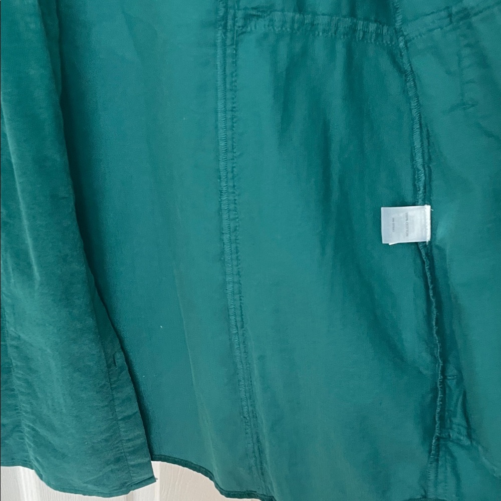 J.Jill NWT Corduroy Top/Jacket in green - Picture 11 of 14